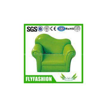 Cute Green Leather Child Sofa