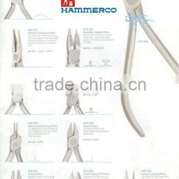 Marcotte Looping, Hollow Chop, Light Wire Bird Beak, Nance Loop Forming, Optical Looping Pliers