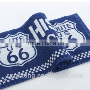Sports towel, 100% cotton custom gym/sports/fitness towel