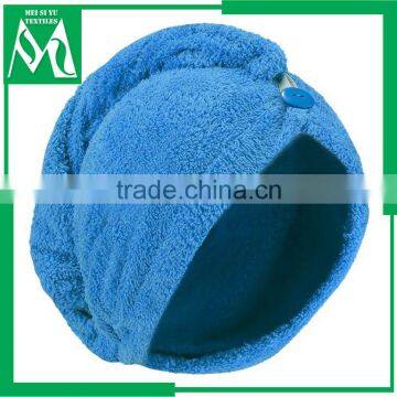 hair turban towel 100 cotton terry cloth hair towel cap