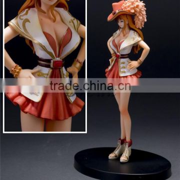 (New coming)One Piece action figure Japanese Anime figure toy Sexy girl Nami PVC action figure dolls