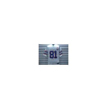 #81 Owens Buffalo Bills white color nfl jersey with 50th patch