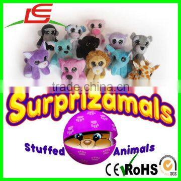 Stuffed Animals Mystery Balls with Adorable Plush Toy Inside