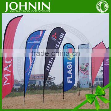 2017 Cheap Custom Printing Beach Promotional flag