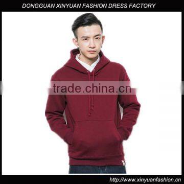 Custom Men's Hoodies Fleece Pullover Plain Hoodies,Latest Pullover Blank Hoodies Bulk for Men