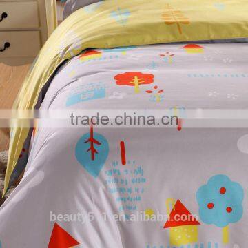 Modern Design Polyester Printed Comforter Luxury Home Textile Cotton Bed Sheet BS379 photo-5
