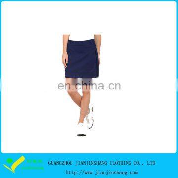 Designed High Quality Regular Fit Cooler Polyester Skorts In Navy Blue