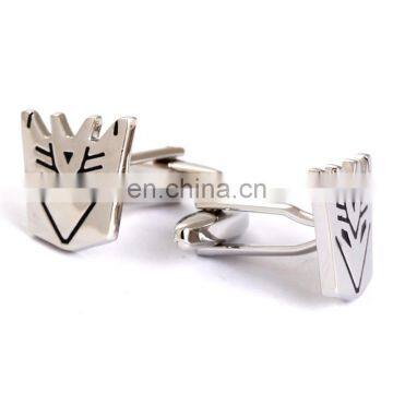 Copper Alloy Transformers Superhero Silver Cufflinks for Mens photo-3