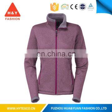 Fashion winter fleece jacket for women light weight jacket---7 years alibaba experience