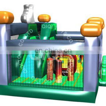 0.55mm Pvc Tarpaulin Inflatable Bouncy Castle Outdoor Playground/large Inflatable Bouncy Castle for Sale photo-2