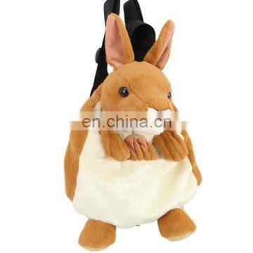 Plush Antelope Backpack Bags Kids Preschool Animal Backpack