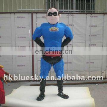 2011 Adult superhero mascot costume