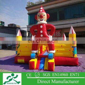 clown inflatable bouncers, used commercial bounce houses for sale IB81