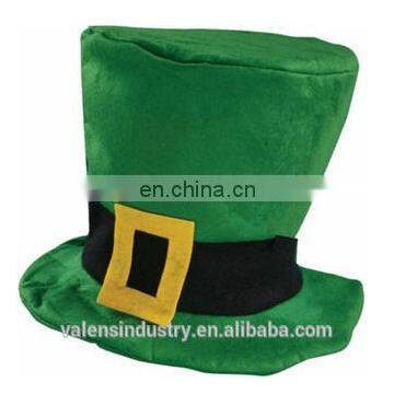OEM Wholesale Funny St. Patricks Day Green Leprechaun Top Hat for Buckle Fancy Dress Costume photo-2