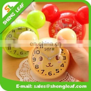 2015 new style color mini alarm clock small clock