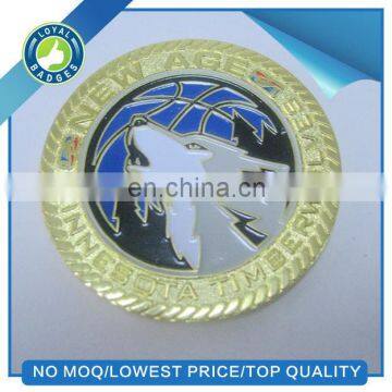 customized NBA metal gold Souvenir coin