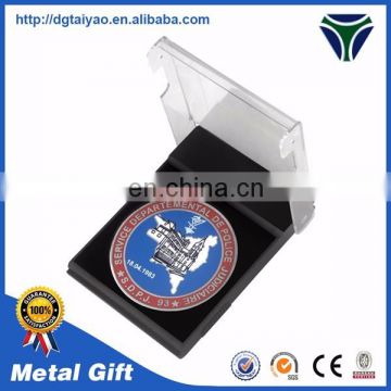 High Quality Custom Police Imitation Enamel Coins