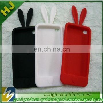 your brand logo silicone mobile phone cover for iphone