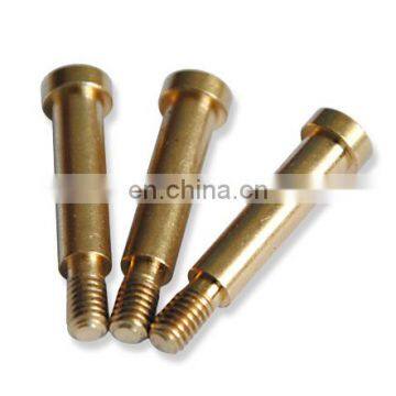 Brass spring loaded pogo pin connector/brass contact pin