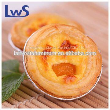 Disposable mini pie tin, small aluminium bakery mini tart container