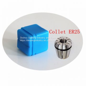 Collet ER25 package plastic tool box small tool box protective storage 26mm(D) * 33mm(H)