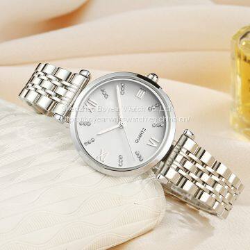 2019 Japan Quartz Analog Timepieces Stainless Steel Luxury Women Lady Watches Jewelry Wrist Watch photo-5