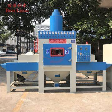 Flat conveying automatic sand blasting machine