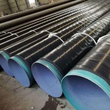 Polyethylene Layer Steel Pipe For Industrial Materials Liquid Transport Oil Painting