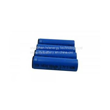 rechargeable lithium-ion batteries ICR14500 800mAh 3.7v