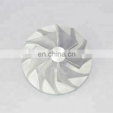 HX30 3599693 6732-81-8062 40.10/67.97mm 6+6 blades turbo billet/milling/aluminum 2618 compressor wheel 3802908/3592110/3592111