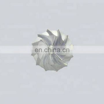 TA31 409096-0014 6207-81-8130 42.55/60.25mm 6+6 blades turbo billet/milling/aluminum 2618 compressor wheel for 452012-0003