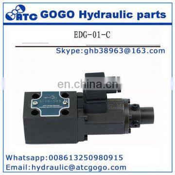 EDG-01-C and EFBG-03-125-C Solenoid Valve Pilot Relief Valve Electro Hydraulic Proportional Valve photo-3