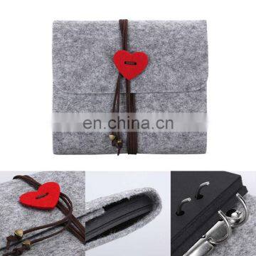 Wholesale Green Felt Simple Design Felt Fabric Book Cover Book Sleeve photo-3