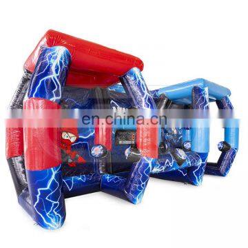 Inflatable 4 Player Interactive Adult Game Ips Ninja Battle Nerf Rival Arena