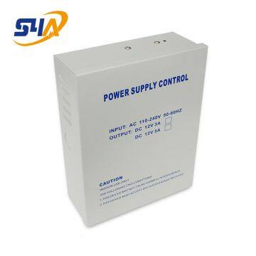 Metal Shell Space For Battery 12V 7Ah Professional Access Control Power Supply AC110V to 240V