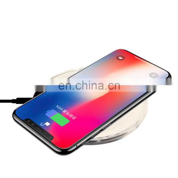 mini portable qi fast charging new model wireless charger