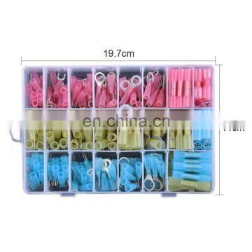 Hampool Multiple Types 250pcs Rohs Wire Joiner Automotive Heat Shrink Connector Kit photo-2