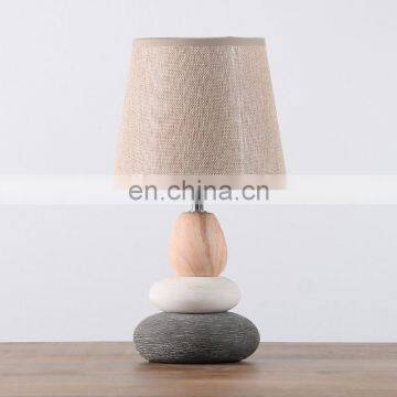 New Design of Stone Ceramic Table Lamp for Bedroom and Indoor Room photo-6