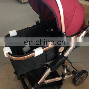 Factory Hot Sale Twin Baby Prams / Double Seats Baby Stroller / 600D Oxford Fabric Baby Carriage With Cheap Price