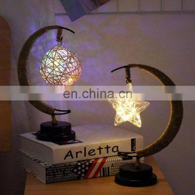 New Product Ideas 2021 LED lights stars moon lights apple birthday gifts custom home decor for festival gift