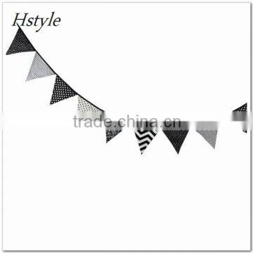 10FT 12 Flag Fabric Handmade Bunting Pink Colour Girl Party Decoration PL511 photo-5