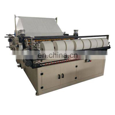 Automatic Toilet Paper Roll Rewinding Slitting Machine
