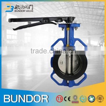 With-Pin Type Wafer Soft Seat Butterfly Valve Cast Iron