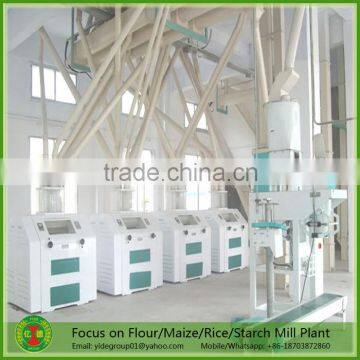 full automatic GOOD PRICE maize milling plant/maize processing plant