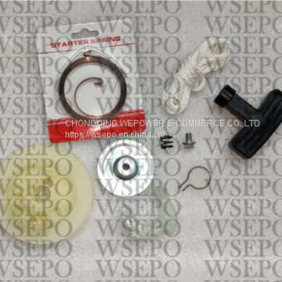 Pull Recoil Starter Repairs Kit (9PC) for Yamah Et650 Et950 600-900W Generator Recoil Start