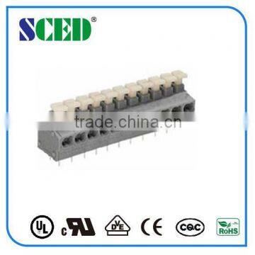 China Supplier Wire Rope Euro Electrical Spring Terminal Block Wholesale