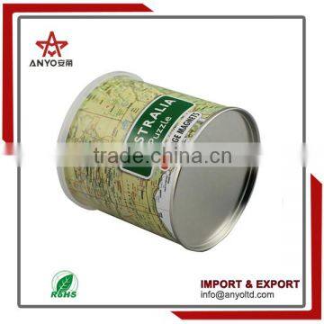 100pcs Custom City Map Magnetic Puzzle photo-2