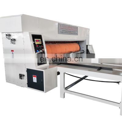 corrugated box rotary die cutting corrugated machine