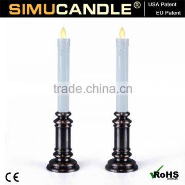 Votive Taper Candle with Moving Flame and USA, EU patent