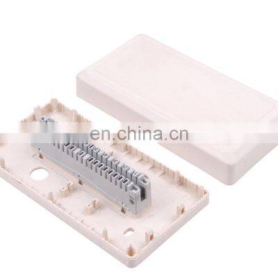 MT-2301 10 Pair Distribution Box Indoor Krone ABS Terminal Box photo-2